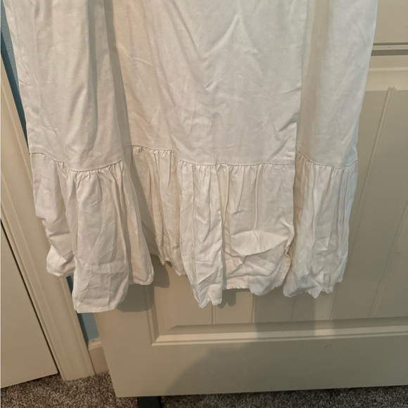 Blu Pepper flutter sleeve, smocked bodice, midi dress size L. NWT - Picture 8 of 10